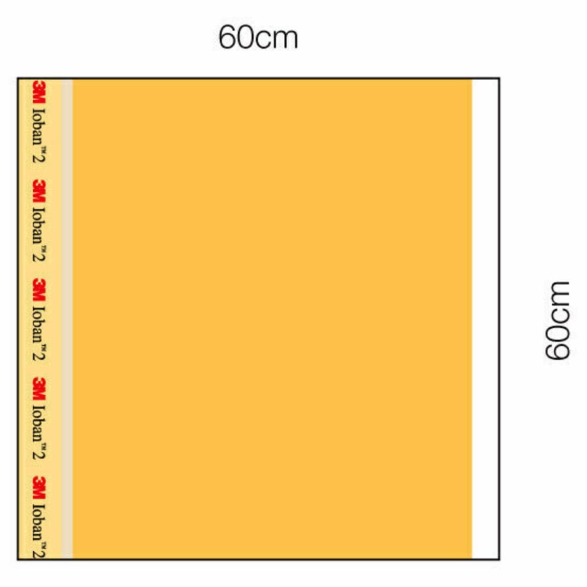 3M™ Ioban™ 2 Antimikrobiální incizní operační rouška, 6648EZE, rozměr: 90x60 cm, incizní plocha: 60x60 cm